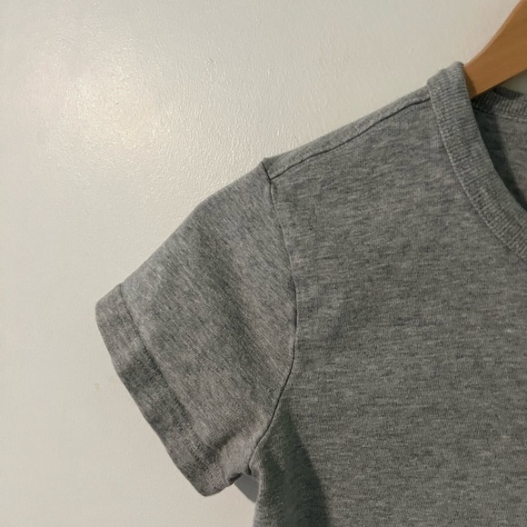 Champion Gray Logo Embroidered Crop Top - Picture 3 of 7